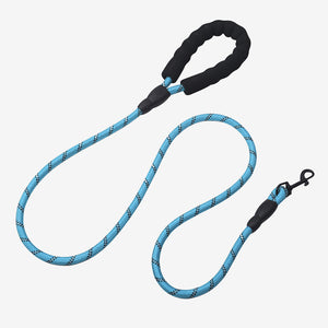 Blue Pawtrek rope dog leash with soft padded handle and durable climbing rope design – Australia