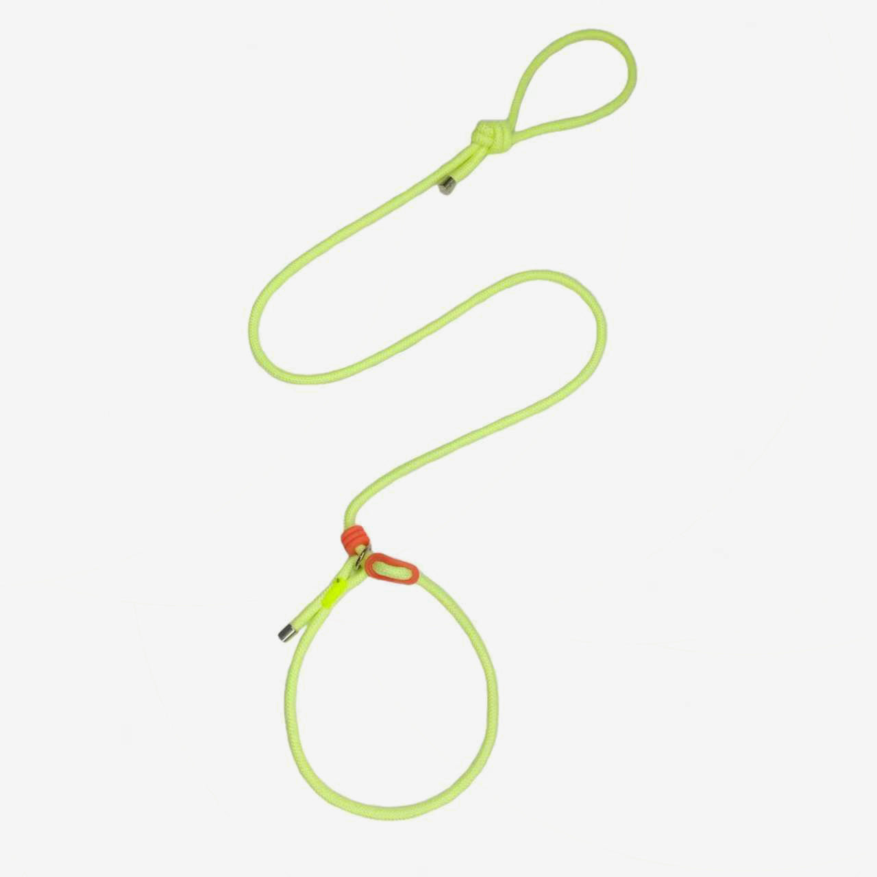 Yellow Pawtrek glow-in-the-dark dog leash with solar-charged luminous design for night visibility – Australia