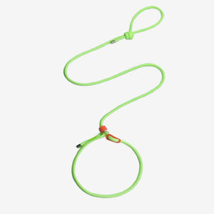 Green Pawtrek glow-in-the-dark dog leash with solar-charged luminous design for night visibility – Australia