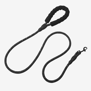 Black Pawtrek rope dog leash with soft padded handle and durable climbing rope design – Australia