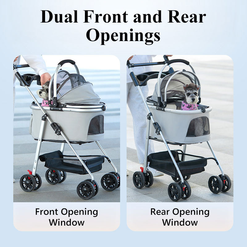 2-in-1 Pet Carrier & Stroller