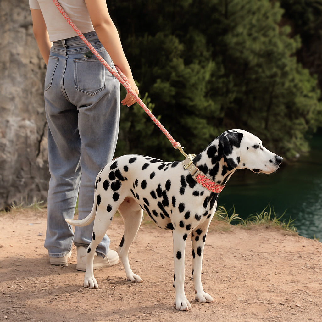 Pawtrek handcrafted 3-in-1 braided dog leash and colla – Australia