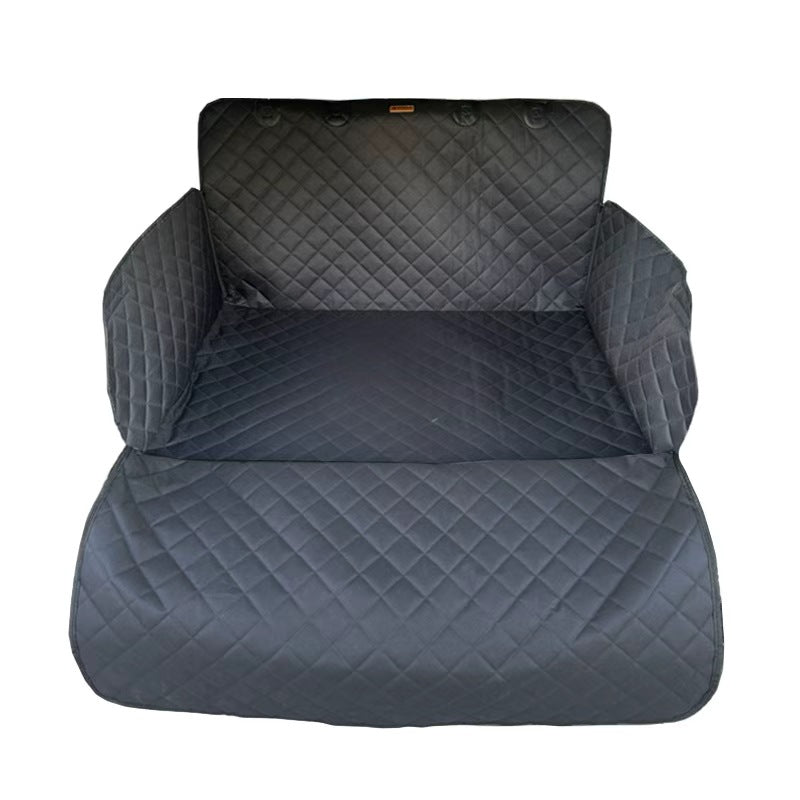 Car Boot Cover - Waterproof Pet Cargo Liner with Side Walls