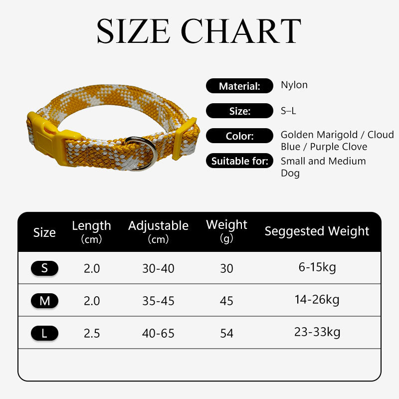 Dog Harness Sizing Chart