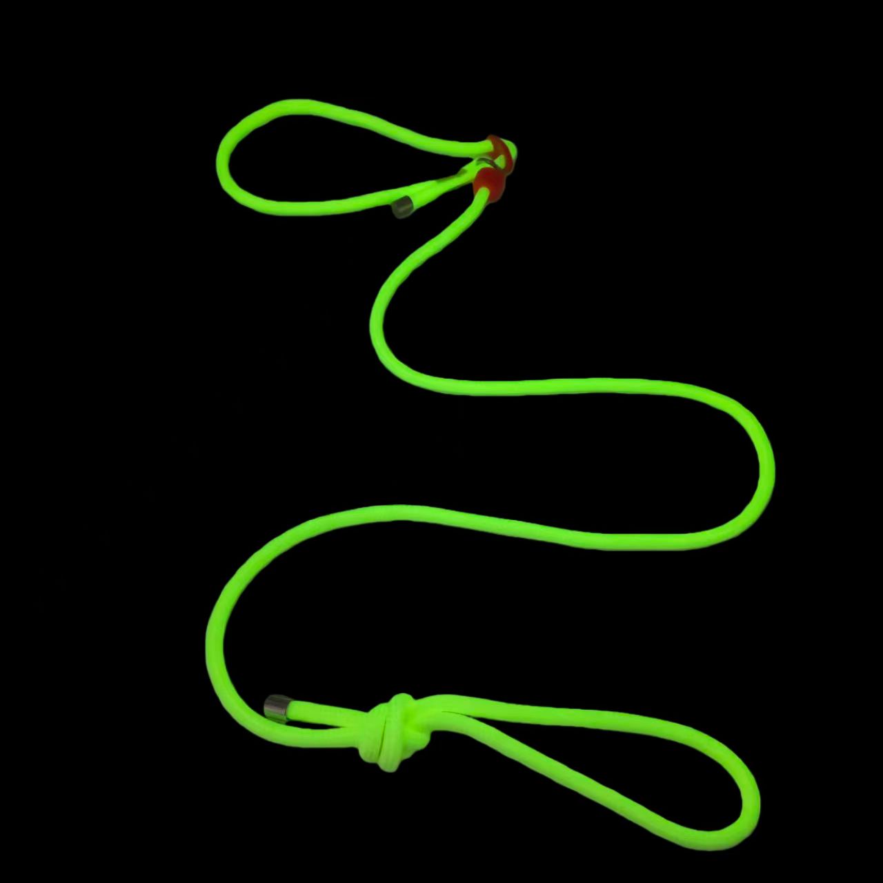 Yellow Pawtrek glow-in-the-dark dog leash with solar-charged luminous design for night visibility – Australia