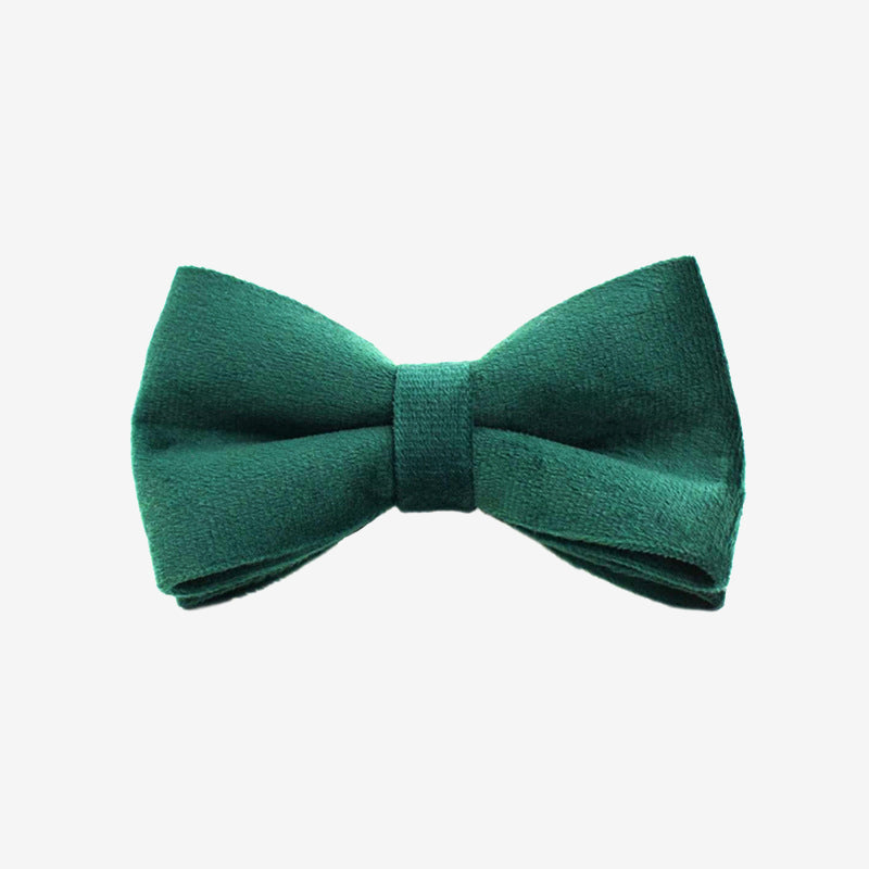 Premium velvet pet  bow tie – Christmas gift set